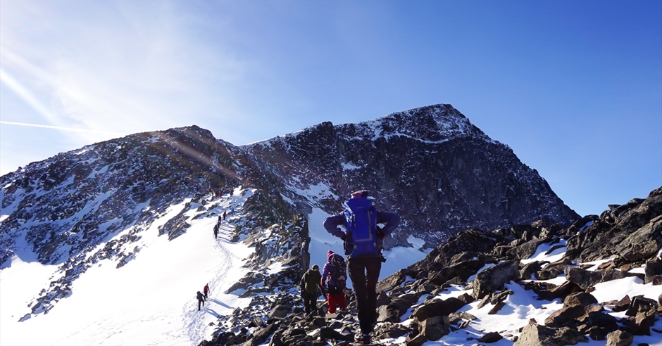 Galdhøpiggen 2469 m.a.s.l. - the highest mountain in Norway - Scenic ...